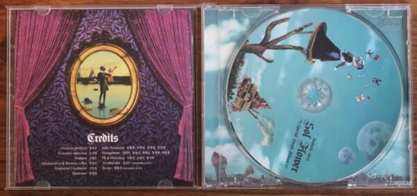 10-822.jpg Sol Flower - Fantastic Story Signed Autographed CD Promo Album K-Pop 2006