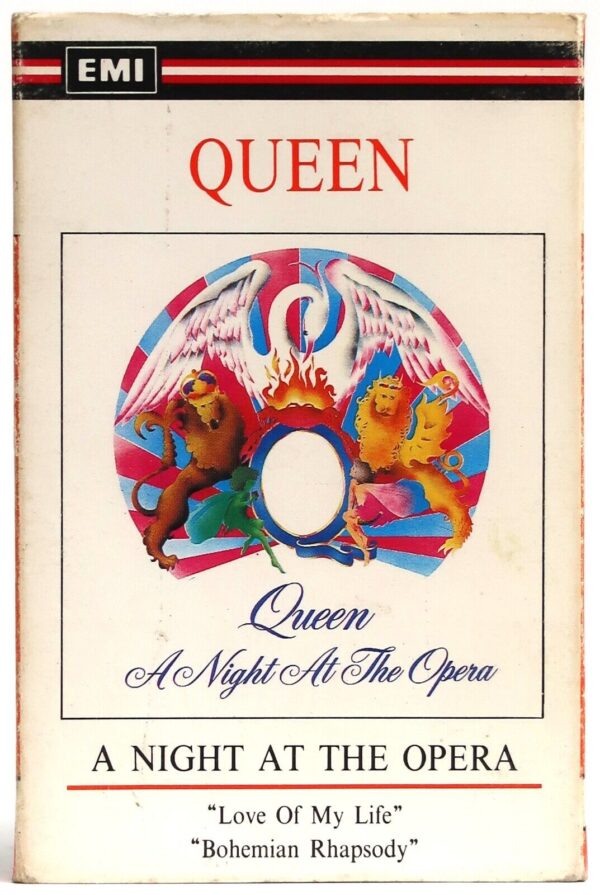 10-871.jpg Queen - A Night At The Opera Korean Cassette Tape Album Korea