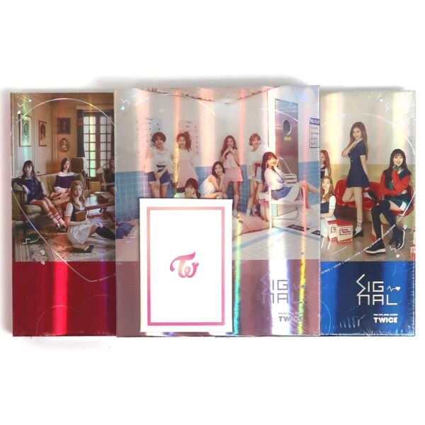 Twice - Signal All Versions Factory Sealed + Pre-Order Photocard Set 2017