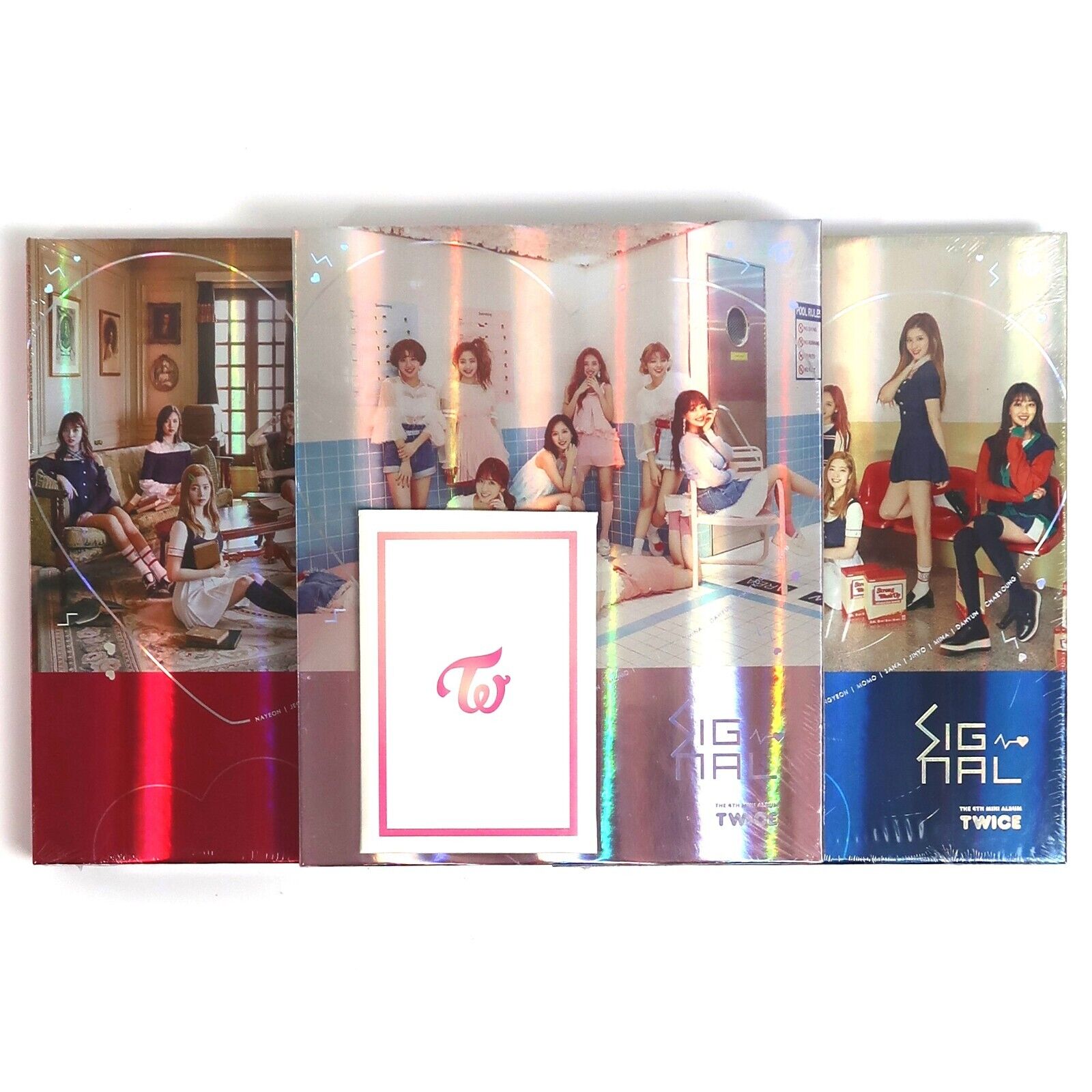 10-8730.jpg Twice - Signal All Versions Factory Sealed + Pre-Order Photocard Set 2017