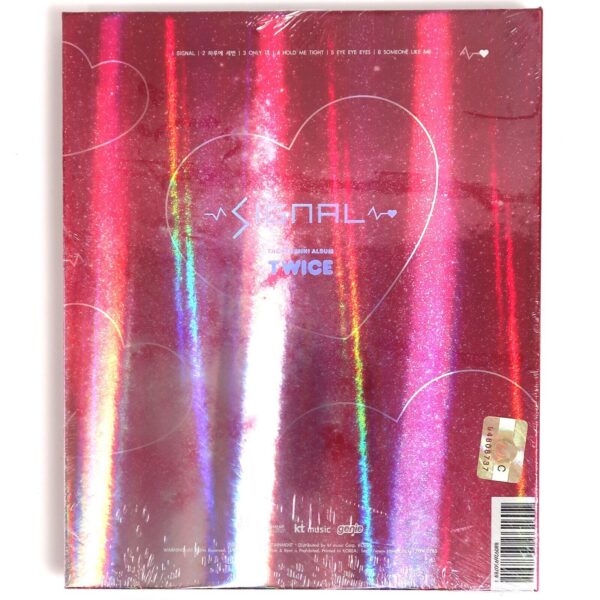 Twice - Signal All Versions Factory Sealed + Pre-Order Photocard Set 2017