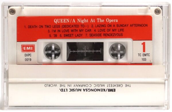 10-876.jpg Queen - A Night At The Opera Korean Cassette Tape Album Korea