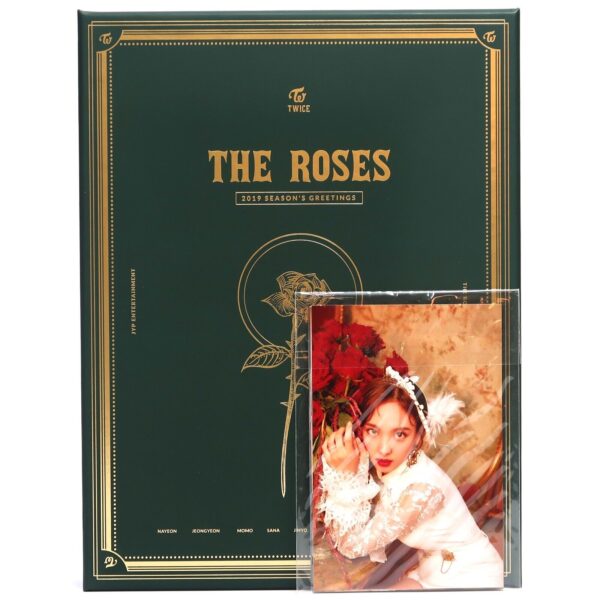 10-9085.jpg Twice The Roses 2019 Season's Greetings Set + Pre-Order Photo Set No Photocards