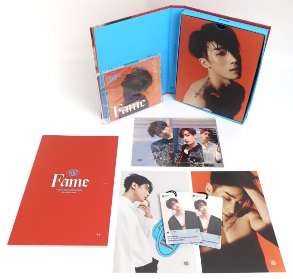 10-9135.jpg Han Seung Woo - Fame Signed Autographed 1st Mini Album Promo CD 2020 Victon