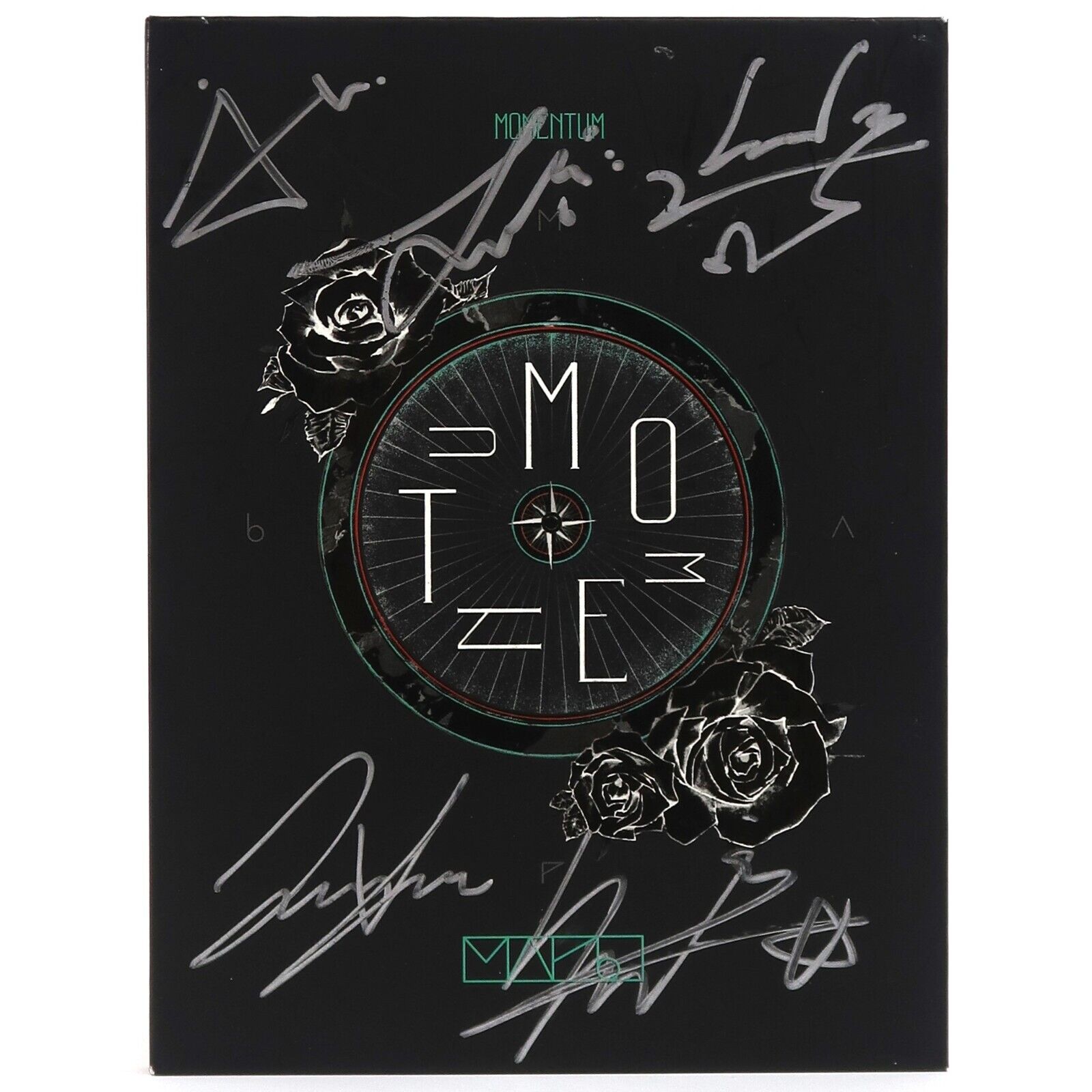 10-9154.jpg MAP6 - Momentum Signed Autographed Single Album Promo CD 2017 K-Pop