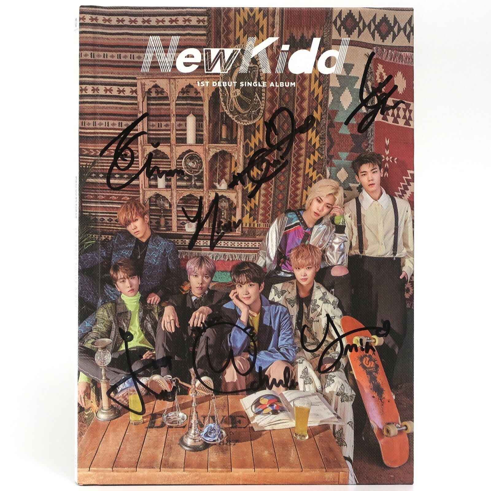 10-9179.jpg Newkidd - 1st Debut Single Album First Spring Signed CD 2019 K-Pop