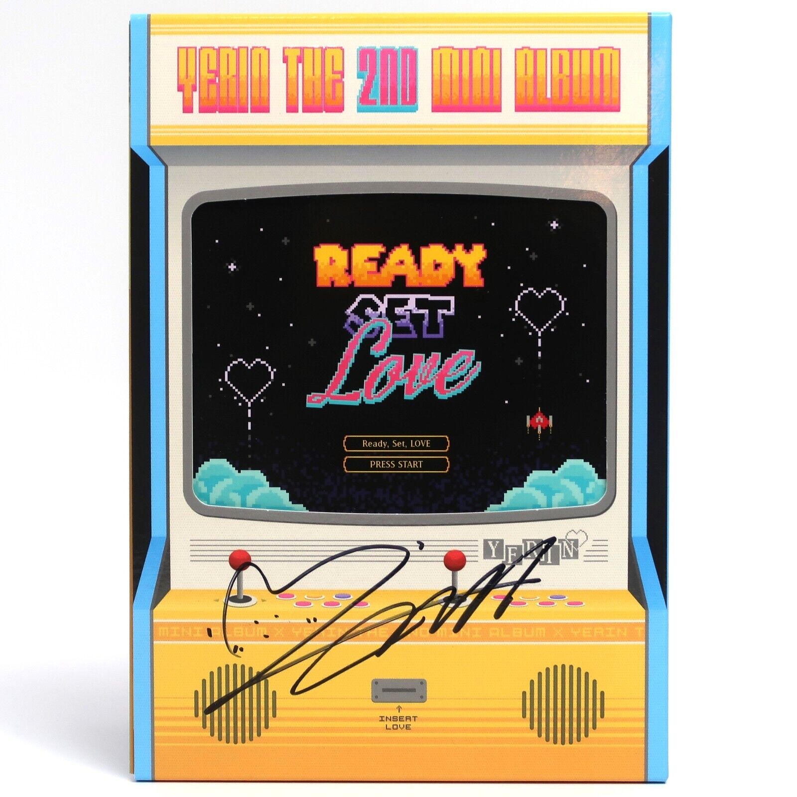 10-9219.jpg Yerin - Ready Set Love Signed Autographed CD Mini Album Promo K-pop 2023 GFriend