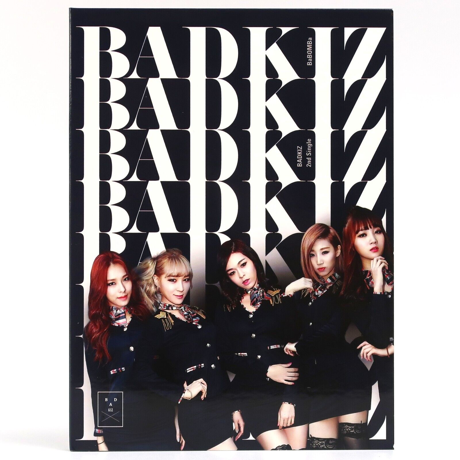 10-9261.jpg Badkiz - BaBOMBa Signed Autographed CD Promo Single Album K-Pop 2014