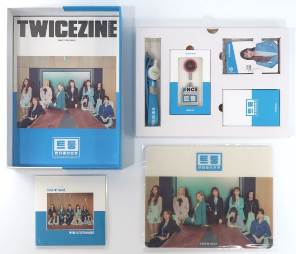 10-9361.jpg Twice Once Official Fanclub 3rd Generation Goods Set Kit Box