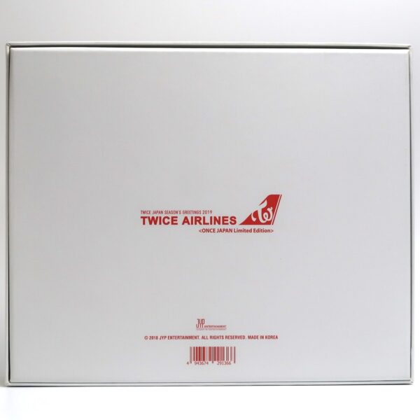 Twice Airlines 2019 Season's Greetings Japan Limited Edition Full Set Goods
