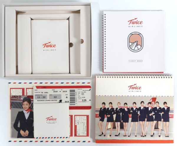 Twice Airlines 2019 Season's Greetings Japan Limited Edition Full Set Goods