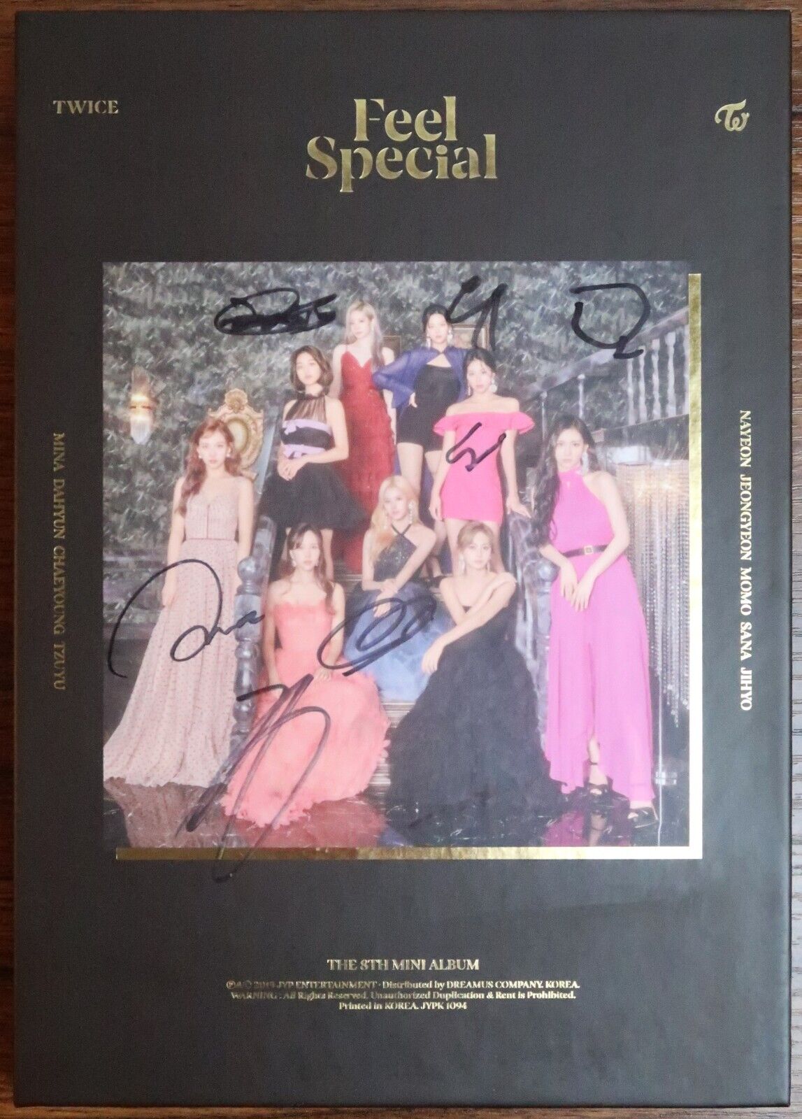 Twice - Feel Special Signed Autographed CD Promo Album + Photocards K ...