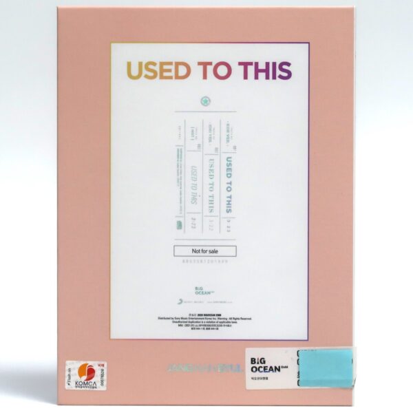 10-974.jpg Jang Han Byul - Used To This Signed Autographed Promo CD Album K-Pop 2020