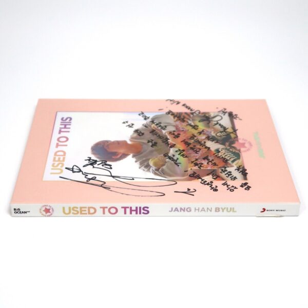 10-975.jpg Jang Han Byul - Used To This Signed Autographed Promo CD Album K-Pop 2020