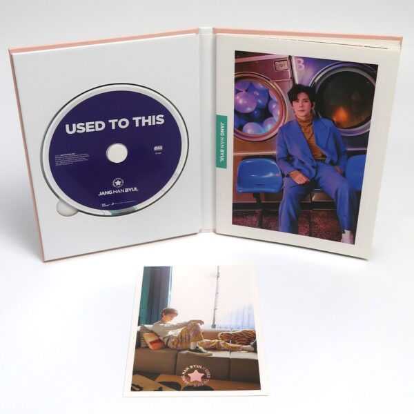 10-976.jpg Jang Han Byul - Used To This Signed Autographed Promo CD Album K-Pop 2020