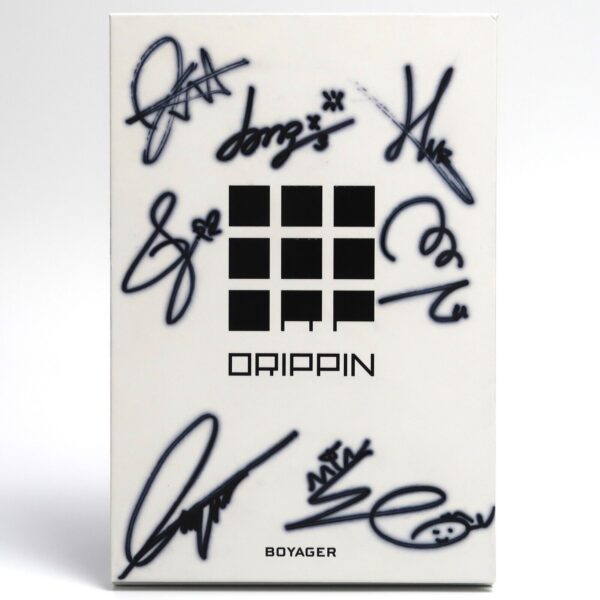 10-994.jpg Drippin - Boyager Signed Autographed + Message CD Mini Album Promo K-pop 2020