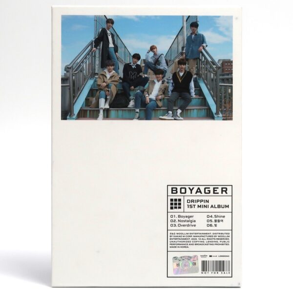 10-995.jpg Drippin - Boyager Signed Autographed + Message CD Mini Album Promo K-pop 2020