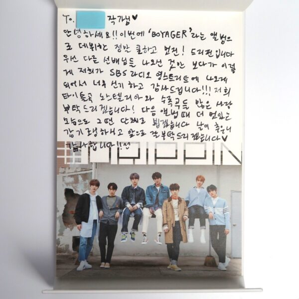 10-998.jpg Drippin - Boyager Signed Autographed + Message CD Mini Album Promo K-pop 2020