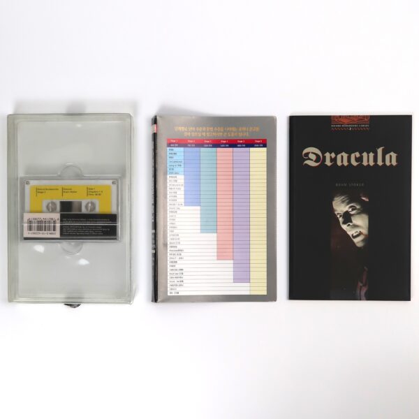 Dracula Oxford Audio Cassette Tape Book Set Korea English Learning Korean