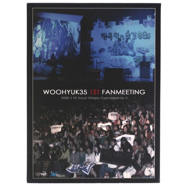 Jang Woo Hyuk 1st Fanmeeting DVD K-Pop 2006 H.O.T. JWH