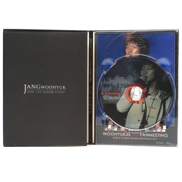 Jang Woo Hyuk 1st Fanmeeting DVD K-Pop 2006 H.O.T. JWH