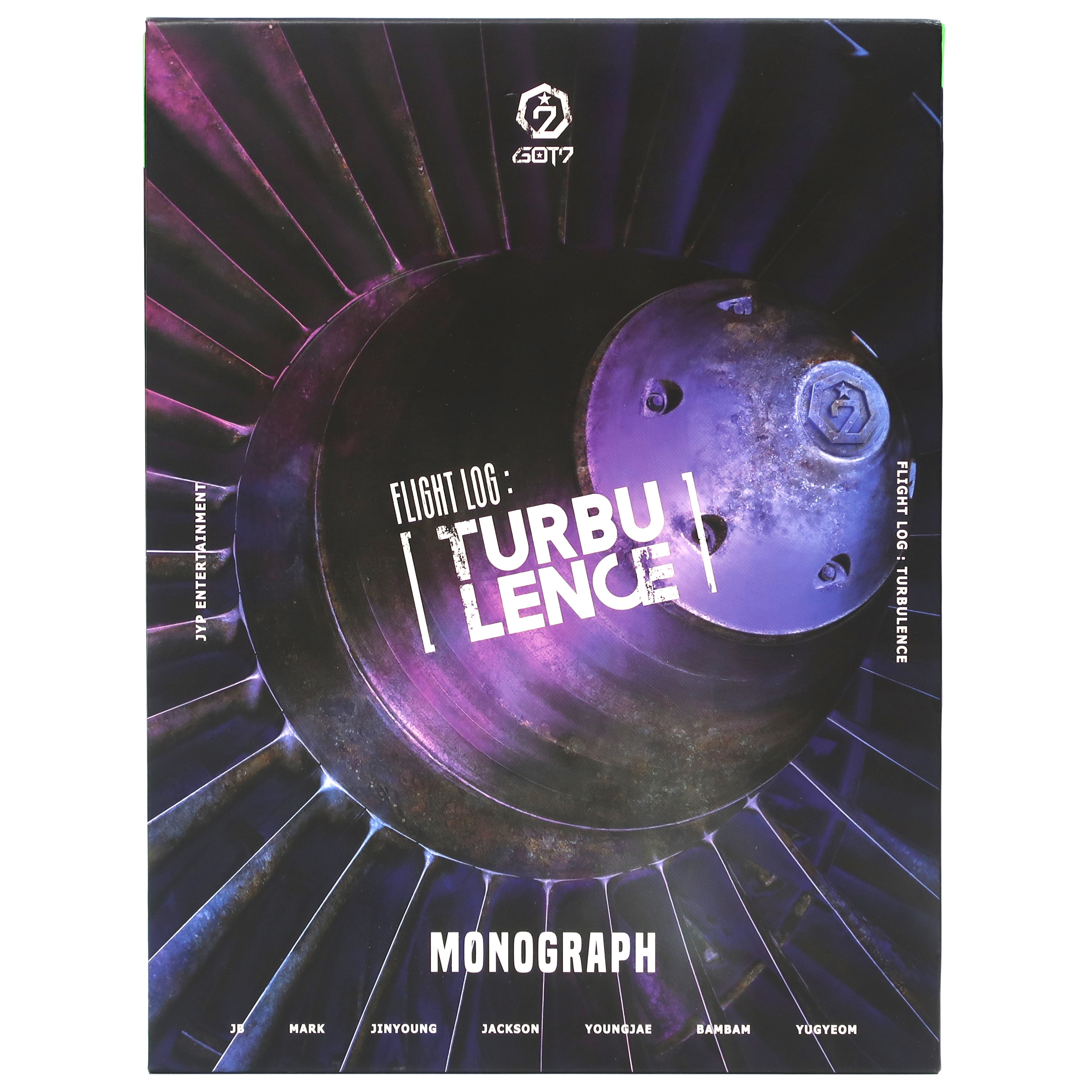GOT7 - Flight Log: Turbulence Monograph Photobook DVD K-Pop 2017