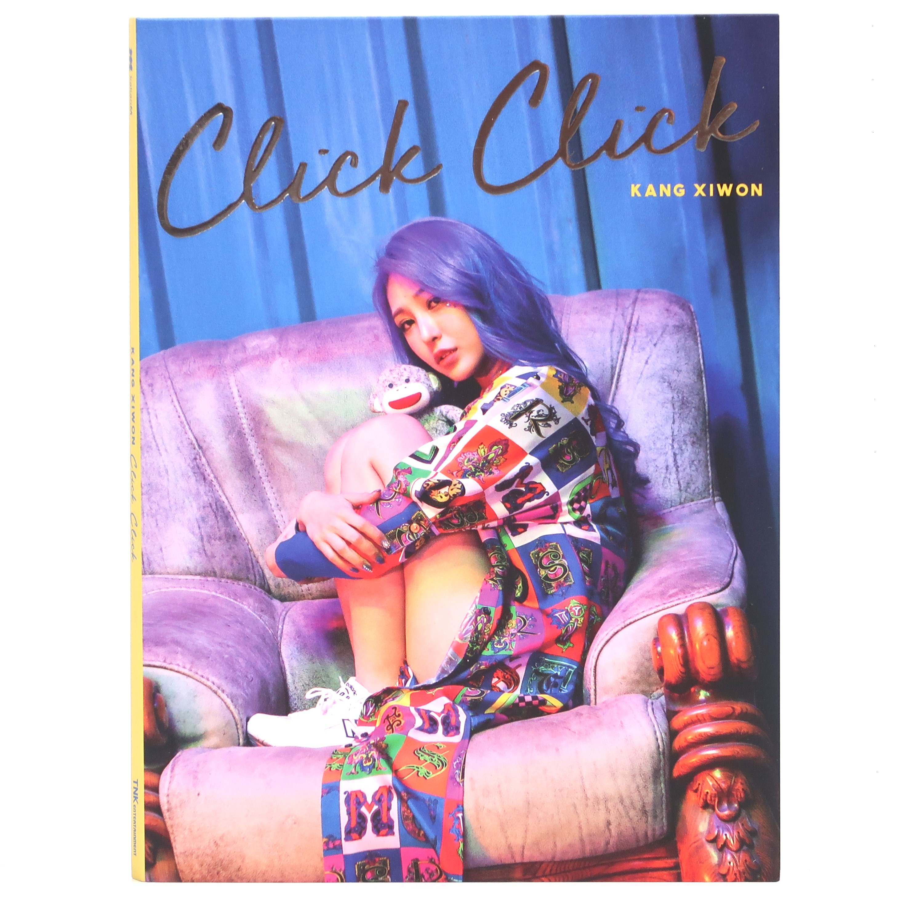 img_4423 Kang Xiwon - Click Click Signed Autographed CD Single Album Promo 2019 K-Pop