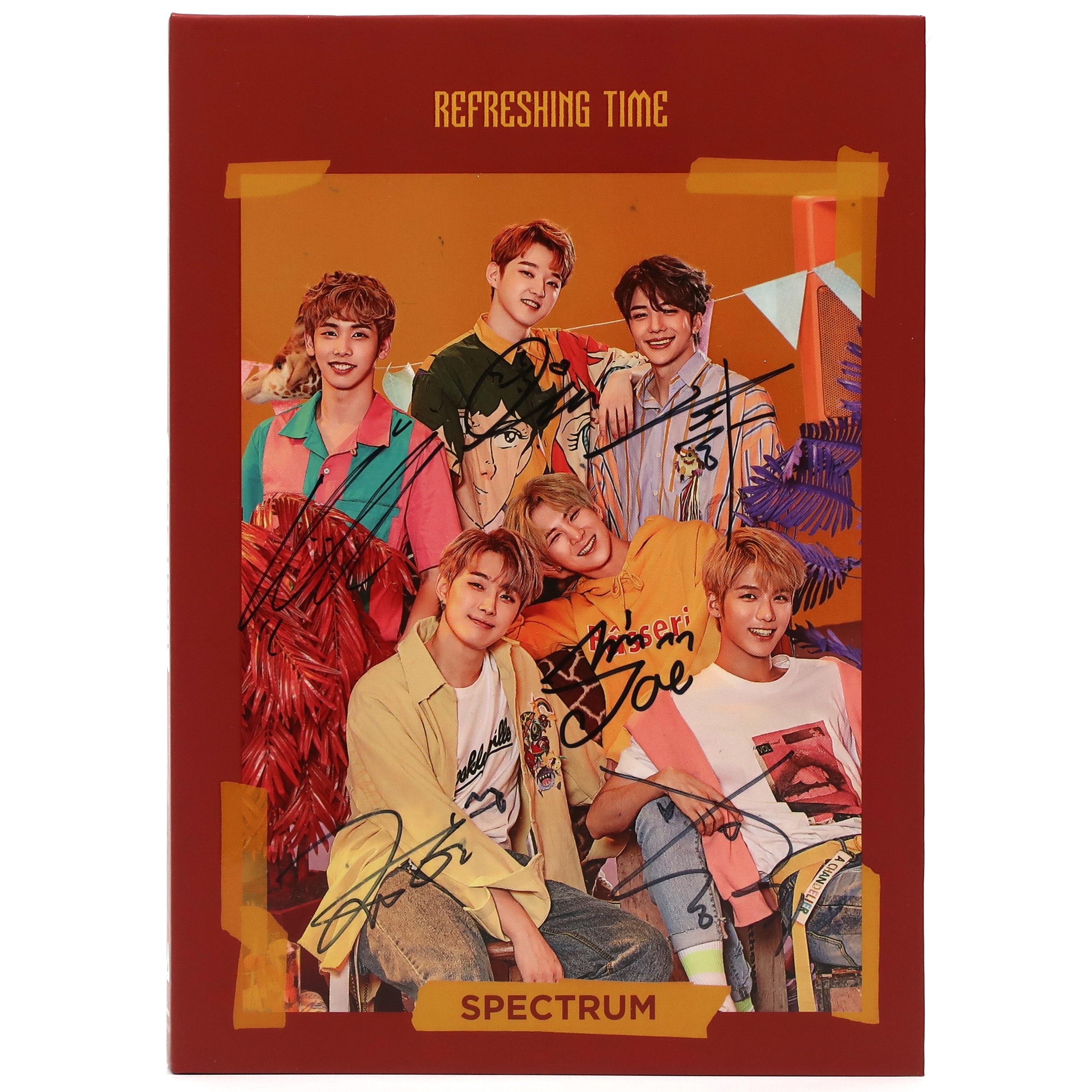 img_4471 Spectrum - Refreshing Time 3rd Single Album Signed Autographed Promo CD 2019