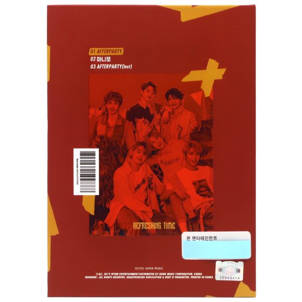 img_4472 Spectrum - Refreshing Time 3rd Single Album Signed Autographed Promo CD 2019