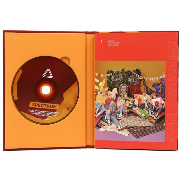 img_4474 Spectrum - Refreshing Time 3rd Single Album Signed Autographed Promo CD 2019