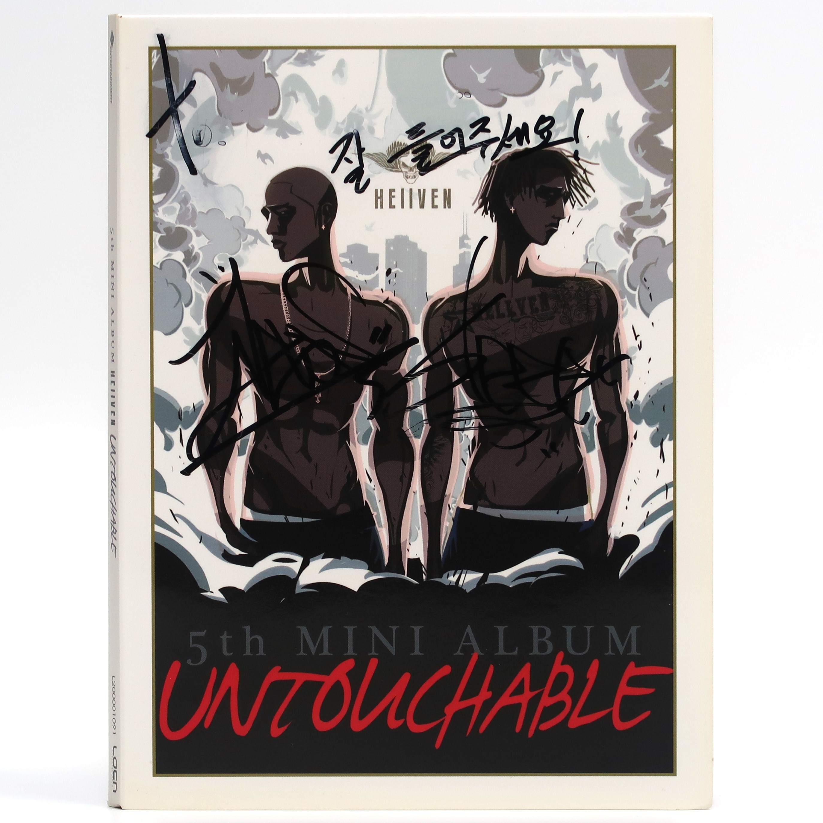 img_4645 Untouchable - HEllVEN Signed Autographed CD Album Promo K-Pop Hip Hop 2015