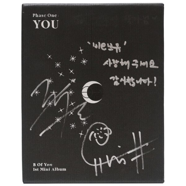 B.O.Y - Phase One: You [6PM Ver.] 1st Mini Album Signed CD Promo B Of You 2020