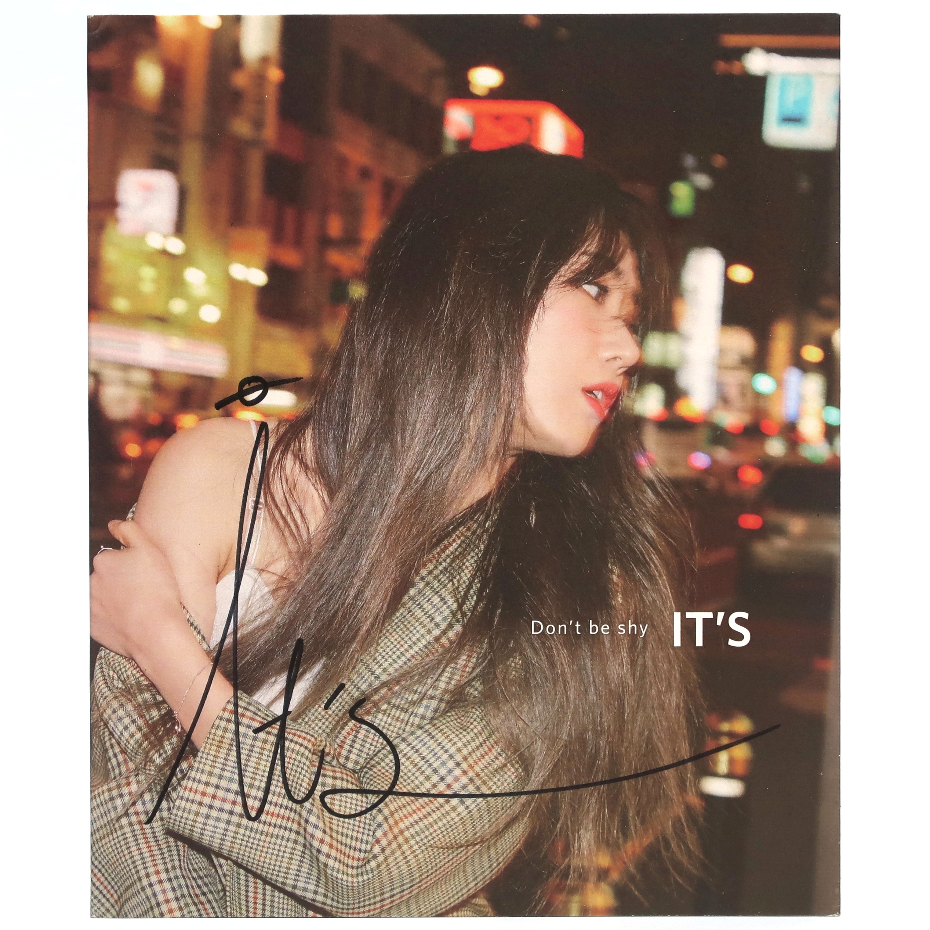 img_4708 IT'S -Don't be shy Signed Autographed CD Album Promo K-Pop 2019