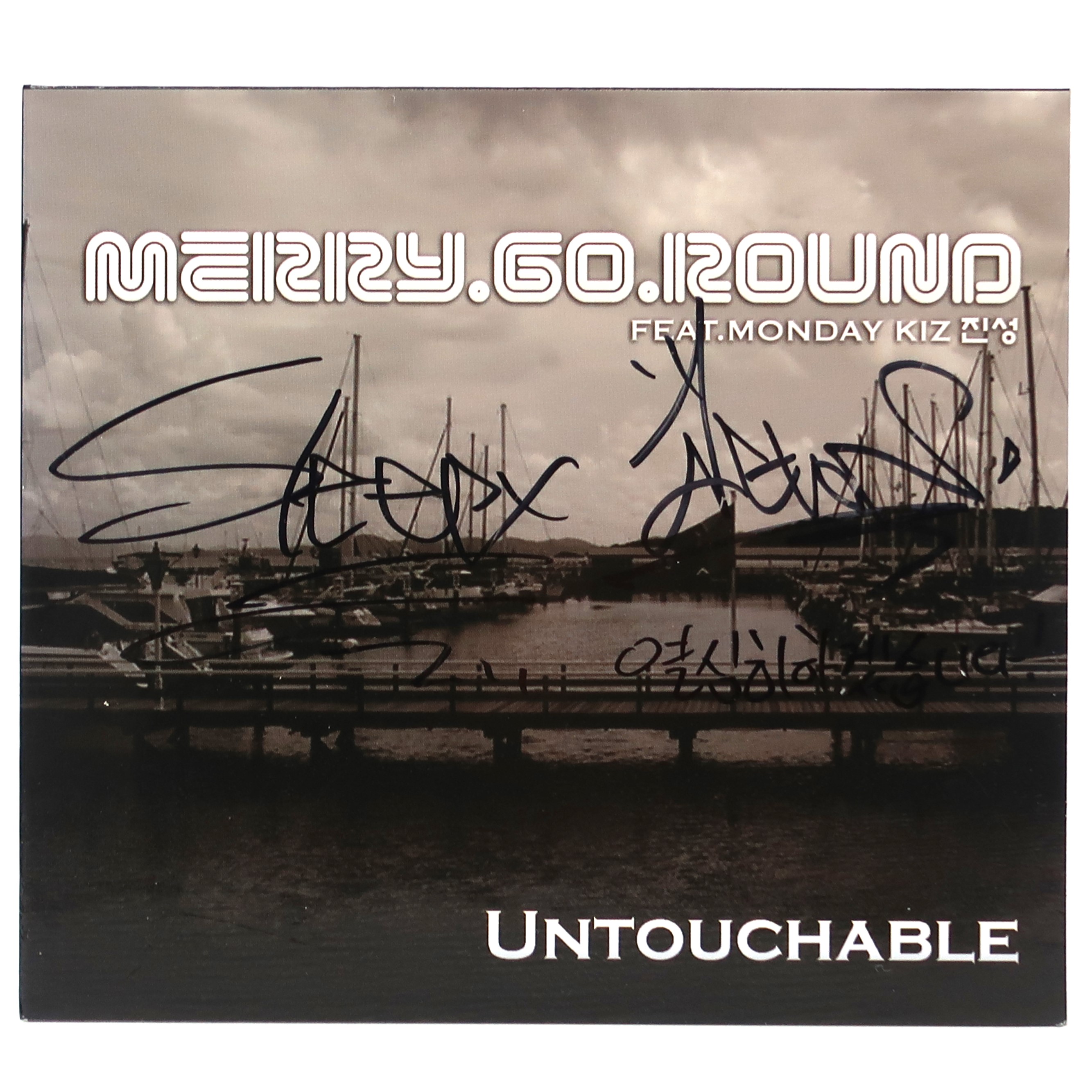 img_4979 Untouchable - Merry Go Round Signed Autographed CD Single Album Promo K-Pop 2012