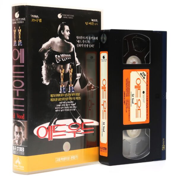 Ed Wood (1994) Korean VHS [NTSC] Korea Tim Burton Johnny Depp