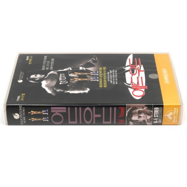 Ed Wood (1994) Korean VHS [NTSC] Korea Tim Burton Johnny Depp