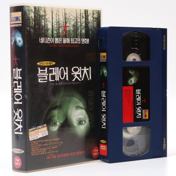 The Blair Witch Project (1999) Korean VHS Video Tape [NTSC] Horror Korea