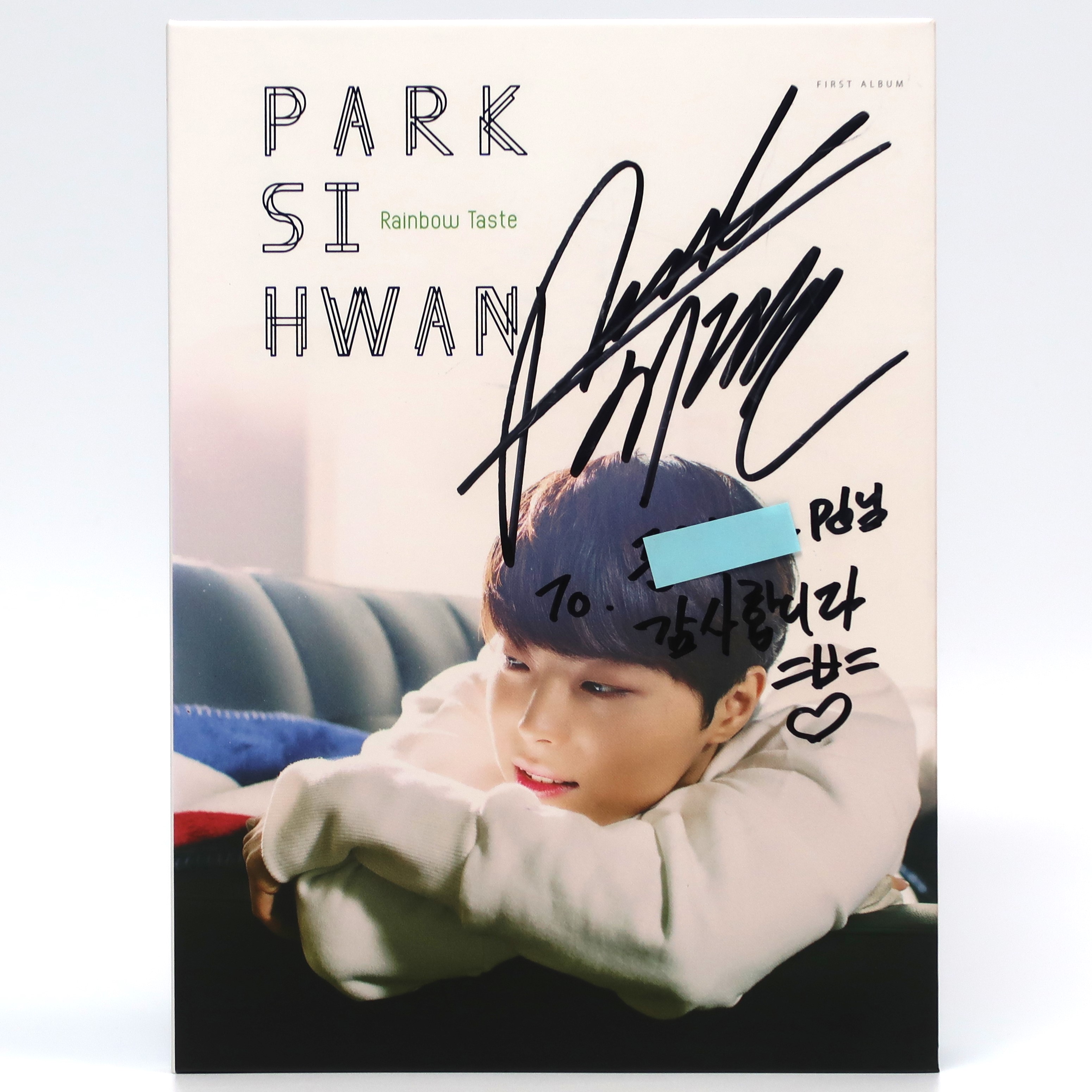 img_5200 Park Si Hwan - Rainbow Taste Signed Autographed CD Album Promo K-Pop 2015