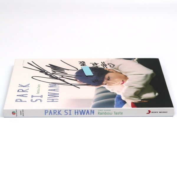 Park Si Hwan - Rainbow Taste Signed Autographed CD Album Promo K-Pop 2015