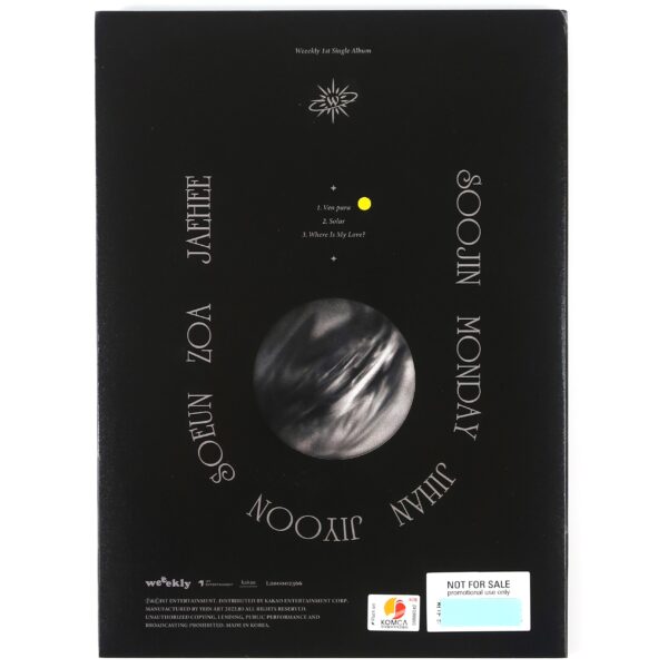 Weeekly - Play Game Awake Signed Autographed + Message CD Album Promo K-Pop 2022