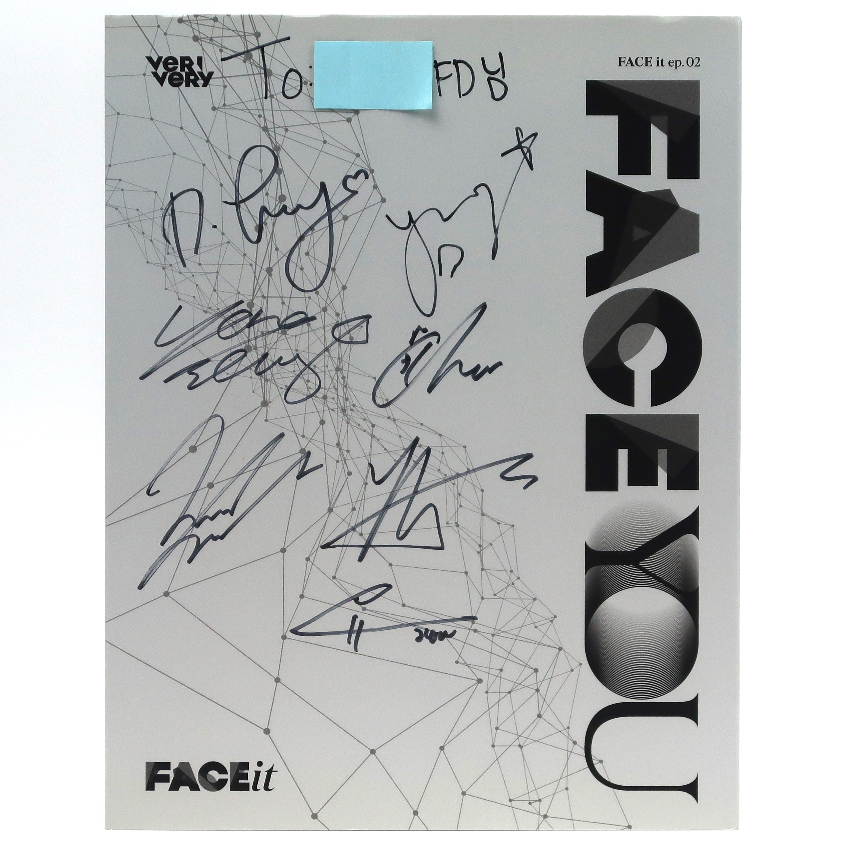 IMG_5718 Verivery - Face It: Face You Signed + Message CD Album Promo K-Pop 2020
