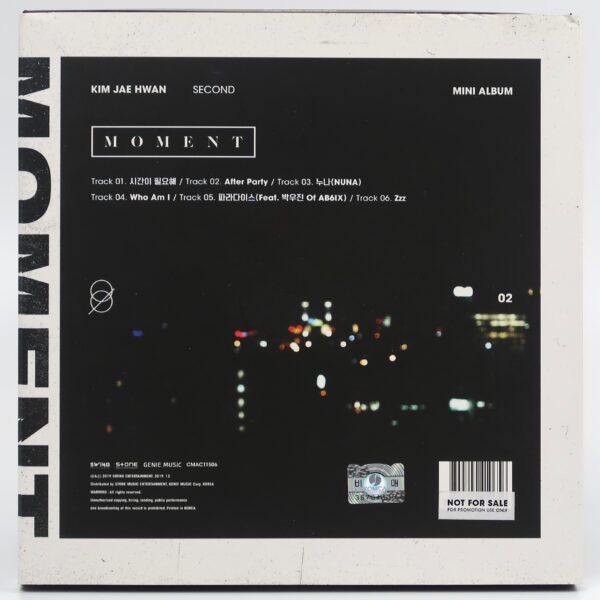 IMG_5761 Kim Jaehwan - Moment Signed CD Album Promo K-Pop 2019 Jae Hwan Wanna One