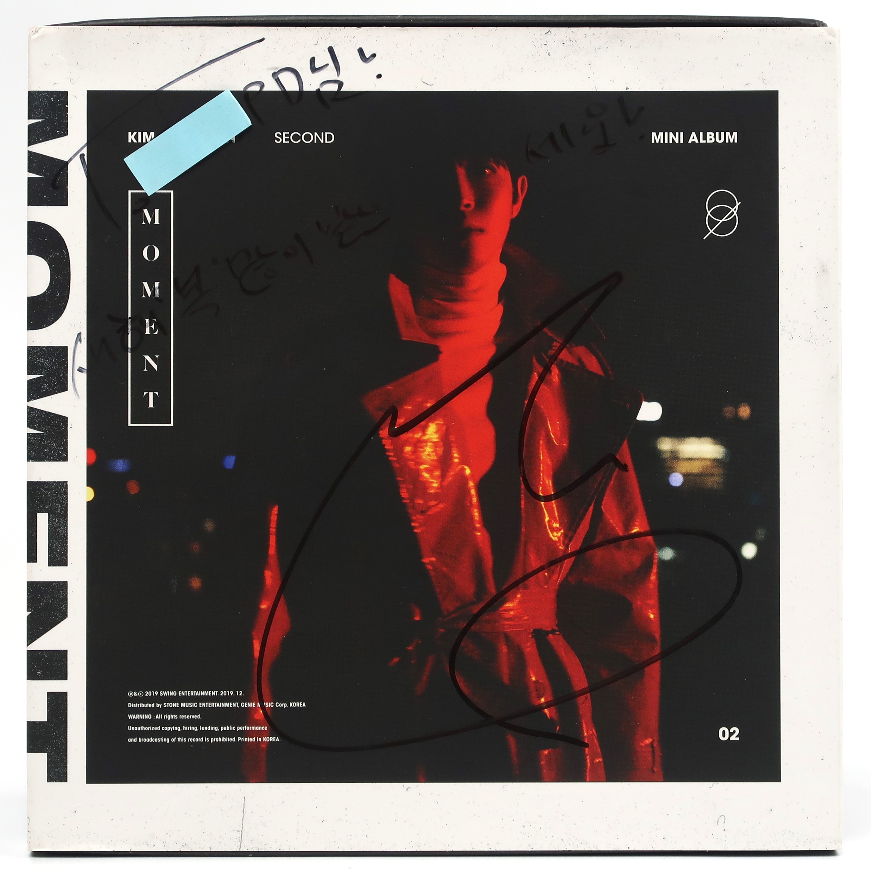 IMG_5764 Kim Jaehwan - Moment Signed CD Album Promo K-Pop 2019 Jae Hwan Wanna One