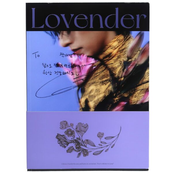 IMG_5783 Han Seung Yun - Lovender Signed Autographed CD Album Promo K-Pop Lunafly D82