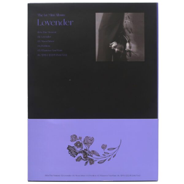 IMG_5784 Han Seung Yun - Lovender Signed Autographed CD Album Promo K-Pop Lunafly D82