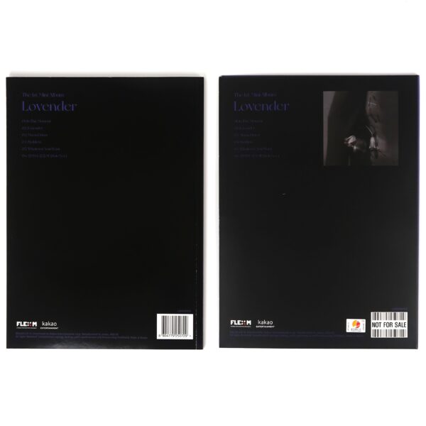 IMG_5789 Han Seung Yun - Lovender Signed Autographed CD Album Promo K-Pop Lunafly D82