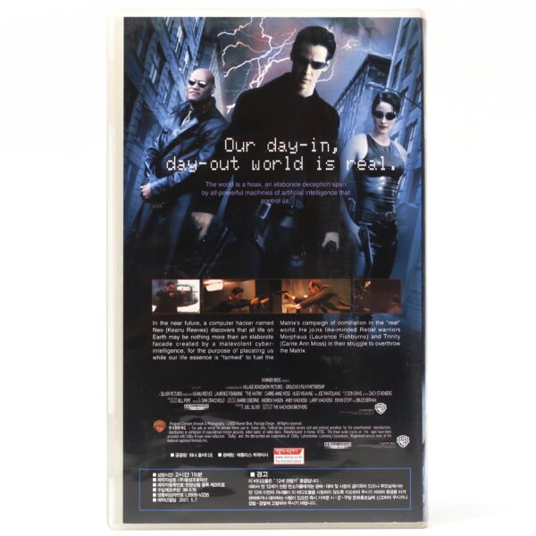 The Matrix (1999) English Subtitles Korean VHS Video Tape [NTSC] Korea