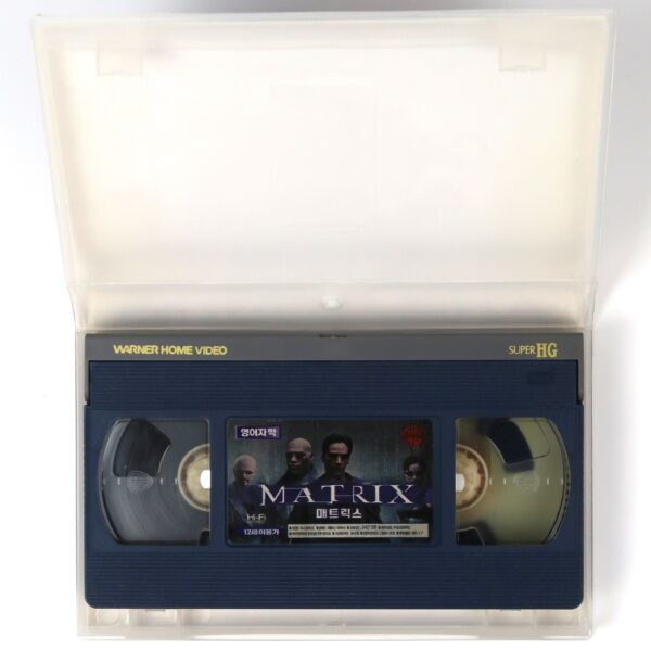 The Matrix (1999) English Subtitles Korean VHS Video Tape [NTSC] Korea