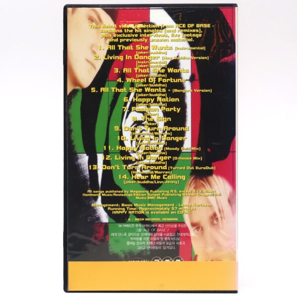 Ace of Base - Happy Nation Korean VHS Video [NTSC] Korea