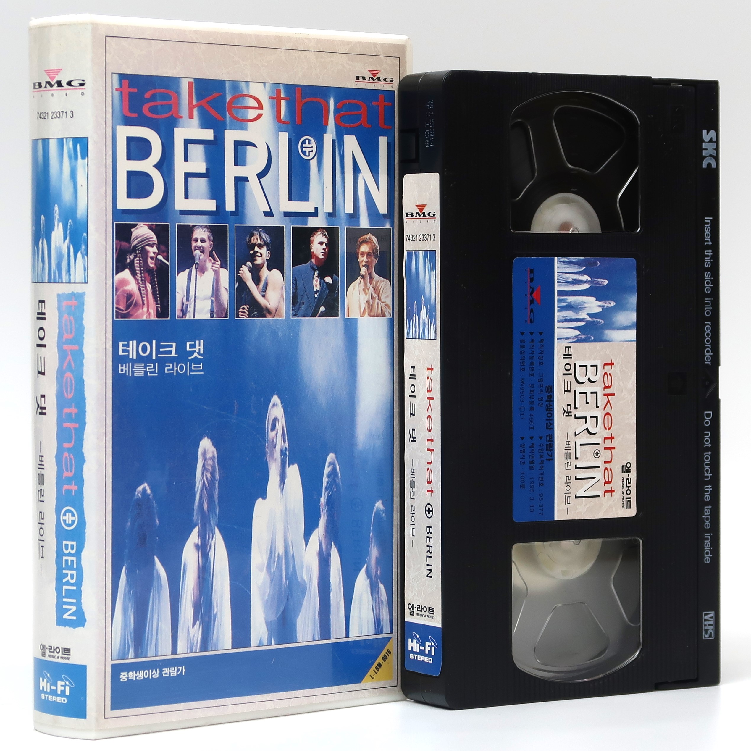 Take That - Live In Berlin Korean VHS Video [NTSC] Korea